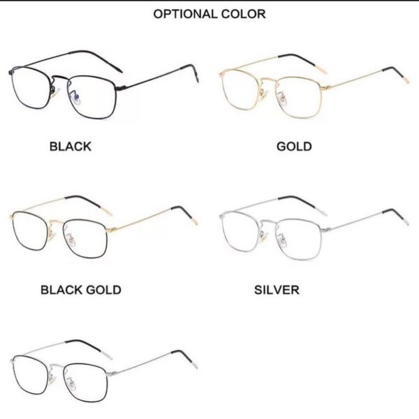 Banfeel square metal glass, lightweight frame