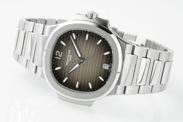 Superclone Patek Philippe Nautilus 7118/1A Smoke Grey Dial Stainless Steel - Image 3