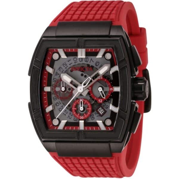 Invicta 44887 Men’s S1 Rally Red Silicon Strap Quartz Watch