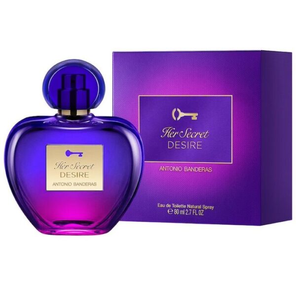 Antonio Banderas Her Secret Desire EDT 80ml - Image 2