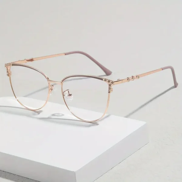 Minimalist Cat Eye Glasses - Image 2