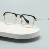 Men's Stylish Semi-Rimmed Glasses