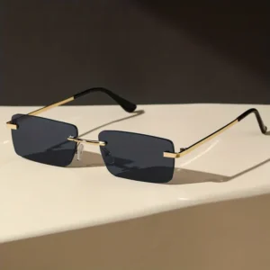 Frameless Rectangles Glasses