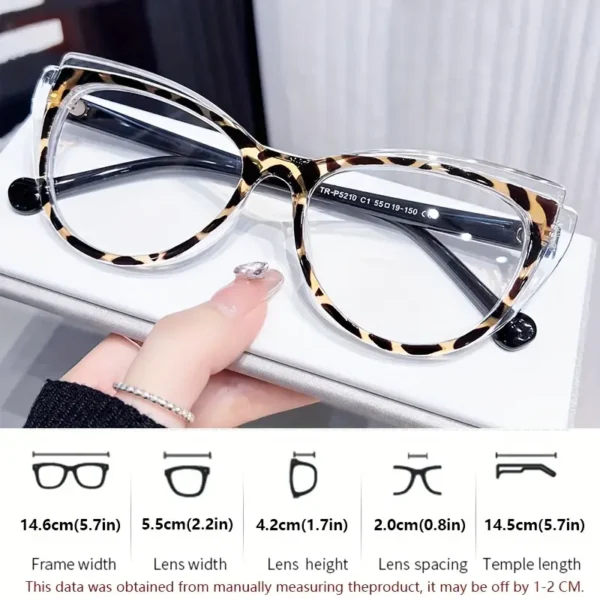 2pcs Cat Eye Glasses - Image 2