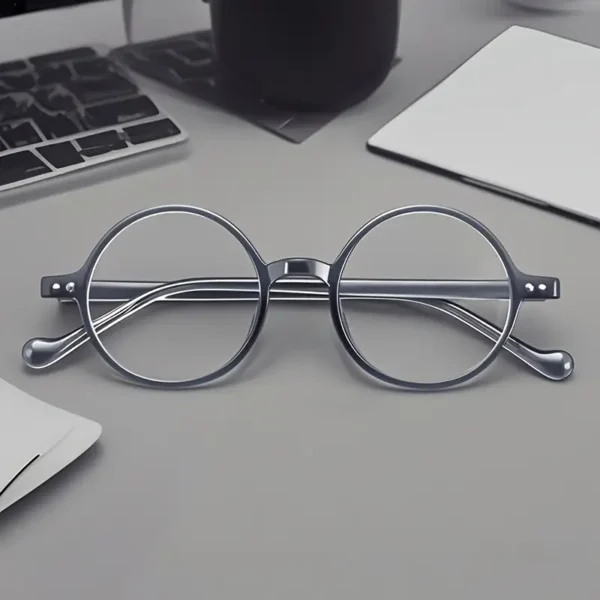 Retro Round Glasses - Image 4
